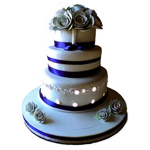 Vintage Wedding Cake Design PNG Vlu PNG