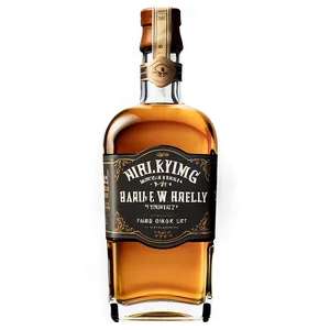 Vintage Whiskey Bottle Png 06212024 PNG image