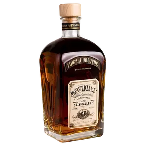 Vintage Whiskey Bottle Png 06212024 PNG image