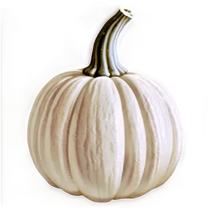 Vintage White Pumpkin Png Qdn PNG image