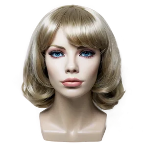Vintage Wig PNG Coa