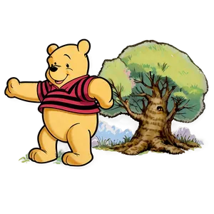 Vintage Winnie The Pooh PNG 88 PNG
