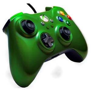 Vintage Xbox Controller Model PNG 05252024