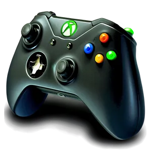 Vintage Xbox Controller Model PNG 46