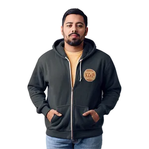 Vintage Zip Up Hoodie PNG Sto