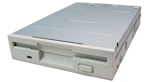 Vintage3.5 Inch Floppy Disk Drive PNG image