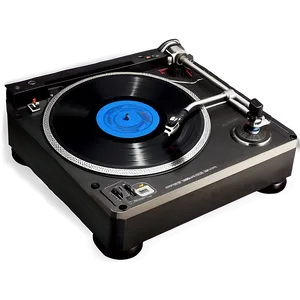 Vinyl Dj Turntable Png 05242024 PNG image