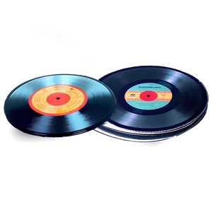 Vinyl Record Set PNG 05242024