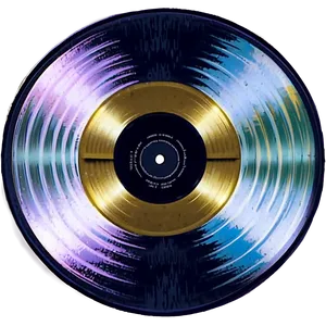 Vinyl Record Waveform PNG 05242024 PNG