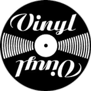 Vinyl Themed Graphic Design PNG image