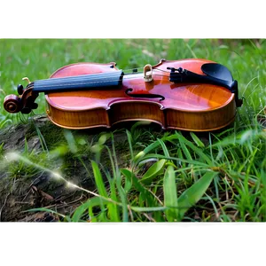 Violin In Nature Png 98 PNG image