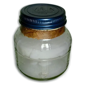 Virgin Coconut Oil Jar Png 06262024 PNG image