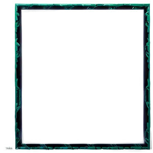 Viridian Green Frame PNG Emp15 PNG