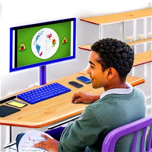 Virtual Classroom PNG Yta