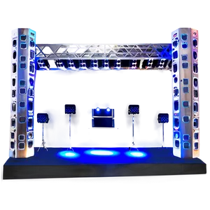 Virtual Concert Stage PNG 53
