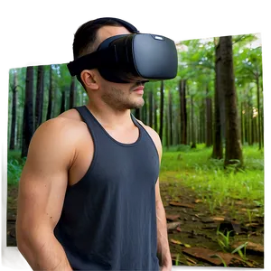 Virtual Reality Environmental Exploration PNG Pva91 PNG