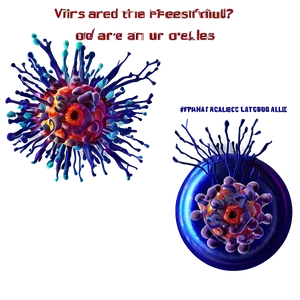 Virus Infected Cells PNG 06122024 PNG