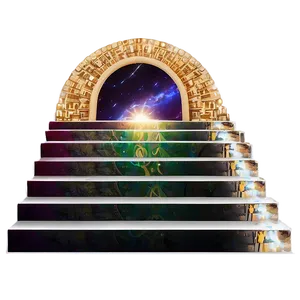 Visionary Stairway To Heaven Png Xes PNG image