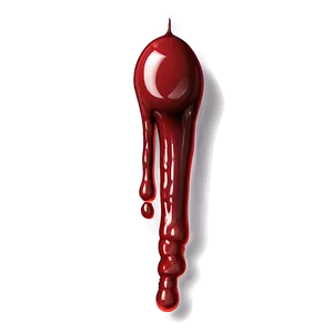 Vital Crimson: Blood Dripping PNG Bum