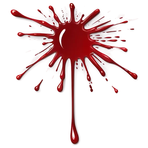 Vital Stains: Blood Splat Vector PNG Vsw77