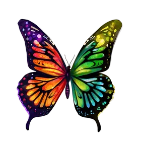Vivid Butterfly PNG 87