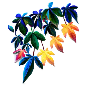 Vivid Leaves Falling PNG Jfu PNG