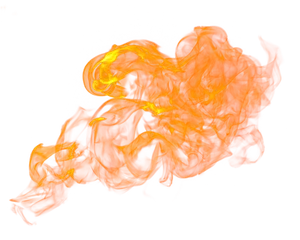 Vivid Orange Flame Texture