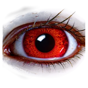 Vivid Red Eye Glow Png 06272024 PNG image