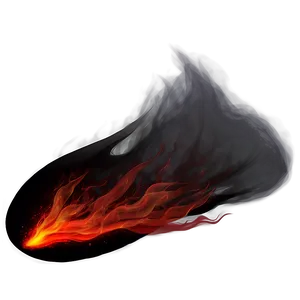 Vivid Red Fire Effect PNG 06252024