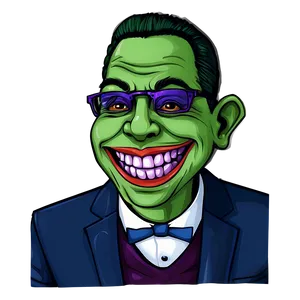 Vivid Trollface Illustration PNG 67 PNG