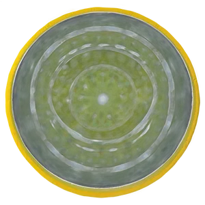 Vivid Yellow Circle Diagram PNG 24
