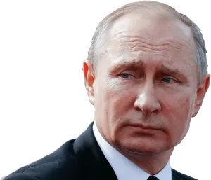 Vladimir Putin Portrait PNG image