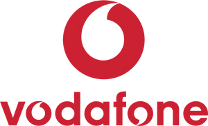 Vodafone Logo Redand Black