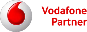 Vodafone Partner Logo Branding PNG image