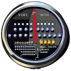 Voice Modulation Meter Png 9 PNG image