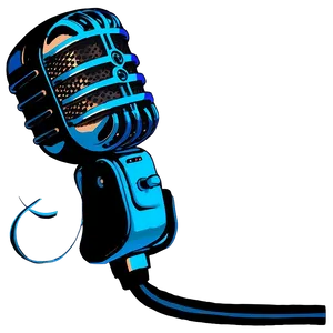 Voice-over Podcast Microphone PNG 06122024 PNG