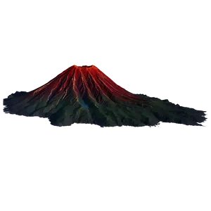 Volcanic Mountain Range Png 99 PNG image