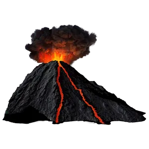 Volcanic Mountain Range PNG Unn PNG