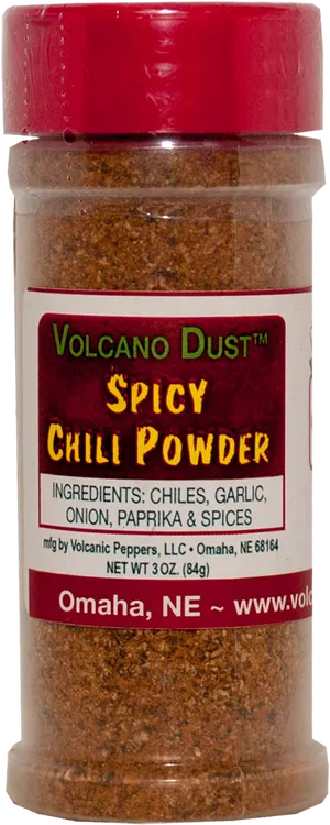 Volcano Dust Spicy Chili Powder PNG image