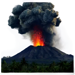 Volcano Eruption Png Lsb PNG image