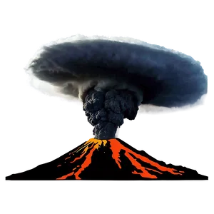 Volcano Eruption Warning Png Maw PNG image