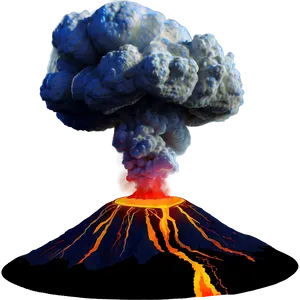 Volcano Geological Formation Png Gsr65 PNG image