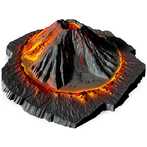 Volcano Geological Formation Png Lic94 PNG image