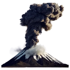 Volcano In Time Lapse Png Eec PNG image