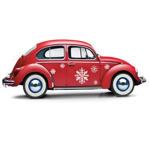 Volkswagen Beetle Festive Decoration PNG Edx