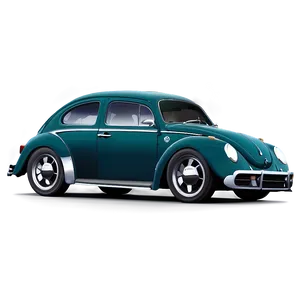 Volkswagen Beetle Night Drive PNG Sfw