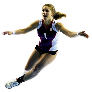 Volleyball Player Attack Png 06262024 PNG image