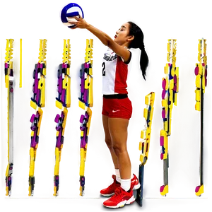 Volleyball Spike Shoot PNG Sdg28 PNG