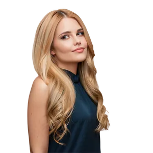 Volume Rich Blond Hair PNG Jjg48 PNG