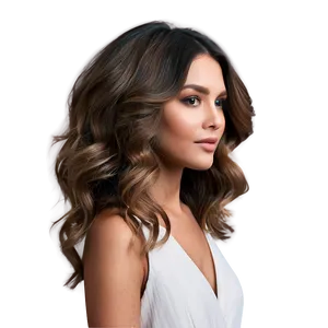 Voluminous Hair Texture PNG 9